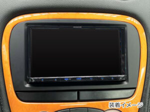 AVC】2DIN取付キット - ベンツSLクラス(R230)前期 DVDナビ付車用 2001